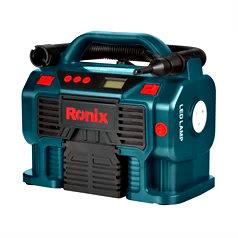 مینی کمپرسور باد سه کاره دیجیتال فندکی و برق شهری با کیف کد RH-4261B برند رونیکس