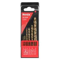 ست مته5% کبالت 6عددی (2,3,4,5,6,8) کد RH-5529 برند رونیکس